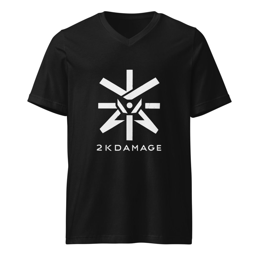 2KD Logo Unisex V-Neck Tee
