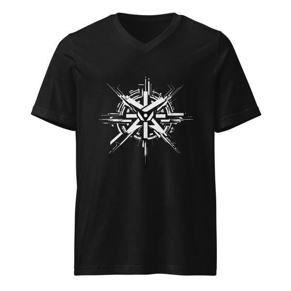 2KD Data Chip Unisex V-Neck Tee