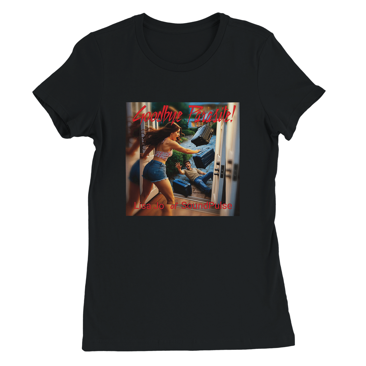 Goodbye Parasite - Women’s Cut T-Shirt