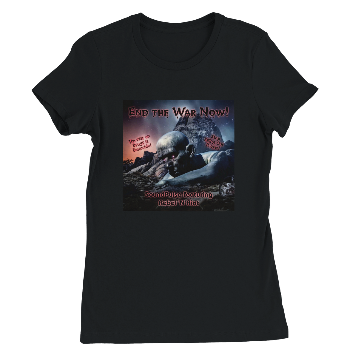 End the War Now! - Women’s Cut T-Shirt