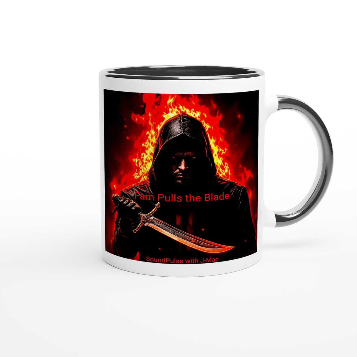 Fam Pulls the Blade - Ceramic Mug