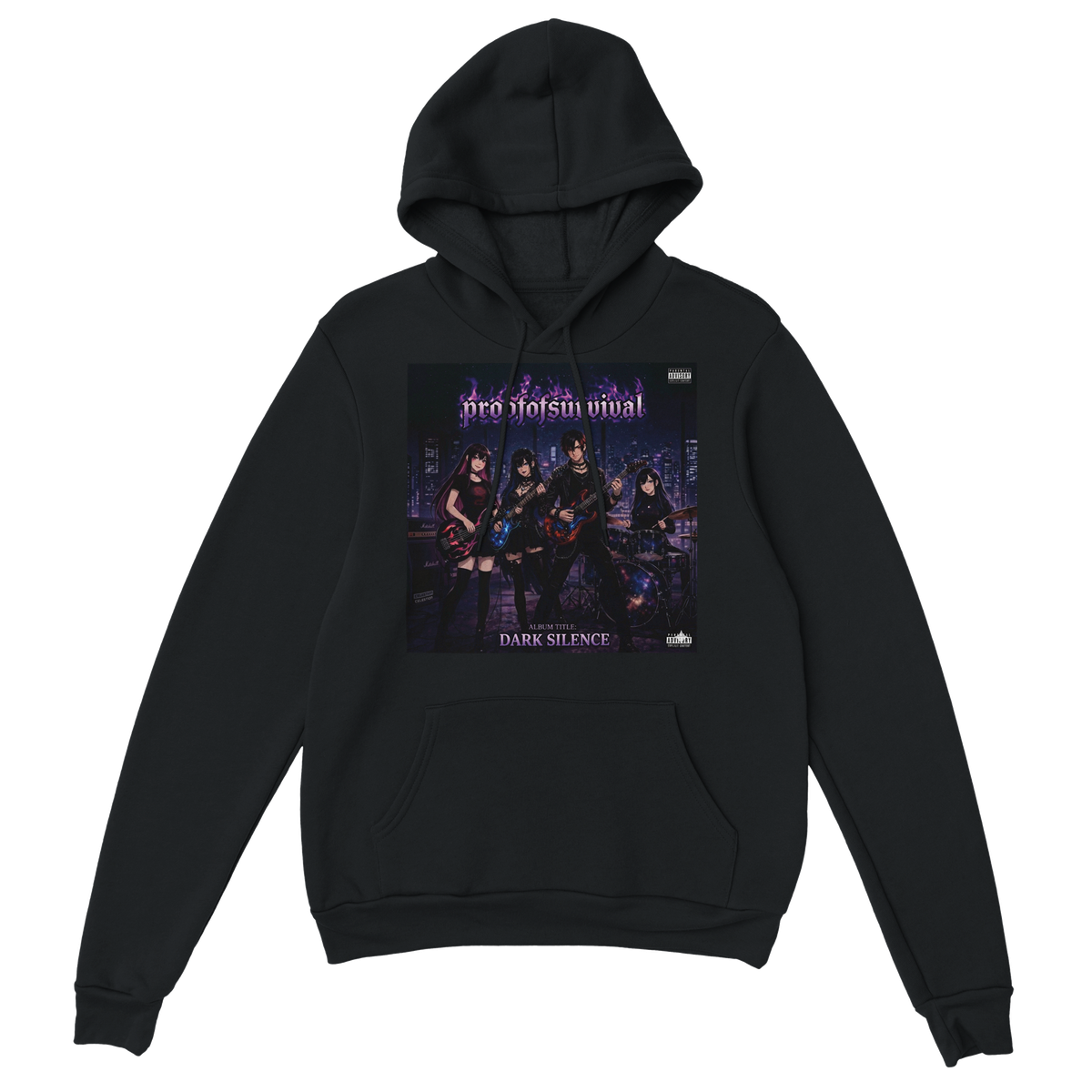 DARK SILENCE - Classic Unisex Pullover Hoodie