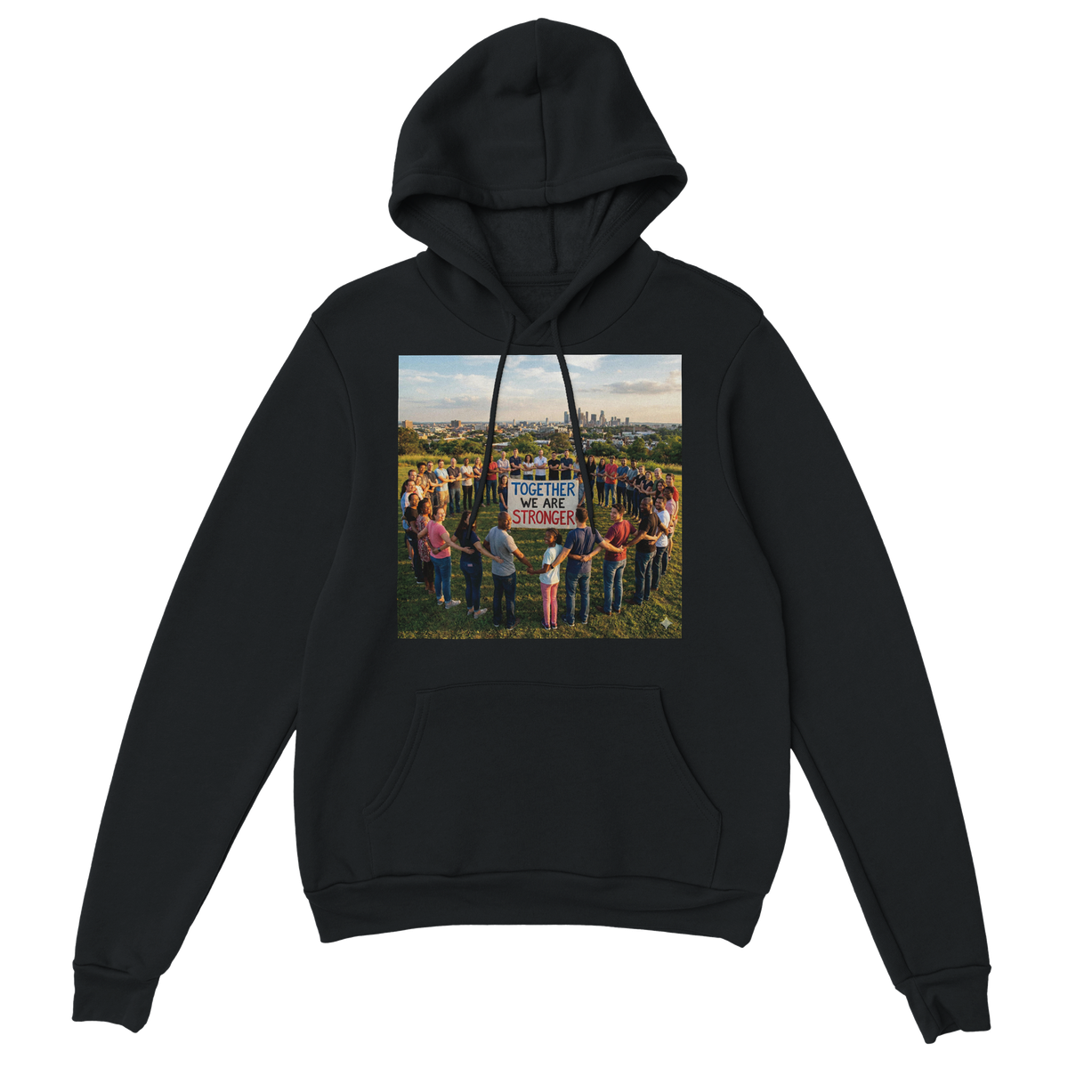 Together we are stronger - Classic Unisex Pullover Hoodie