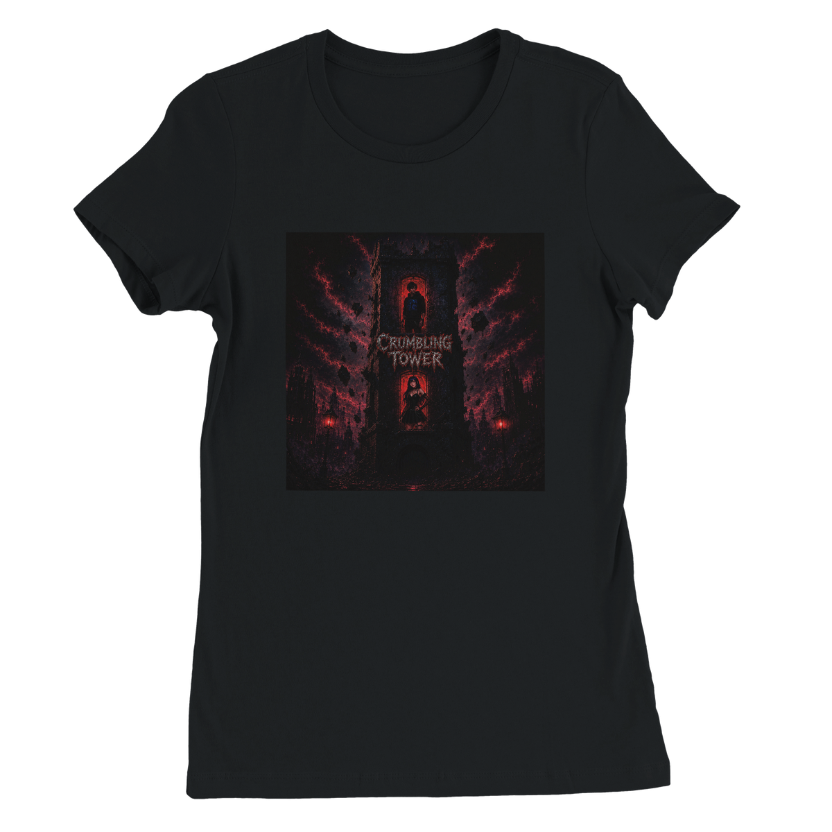 Crumbling Tower - Women’s Cut T-Shirt