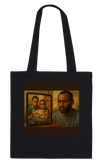 عبر الشاشة الباهتة - Tote bag