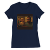 عبر الشاشة الباهتة - Women’s Cut T-Shirt