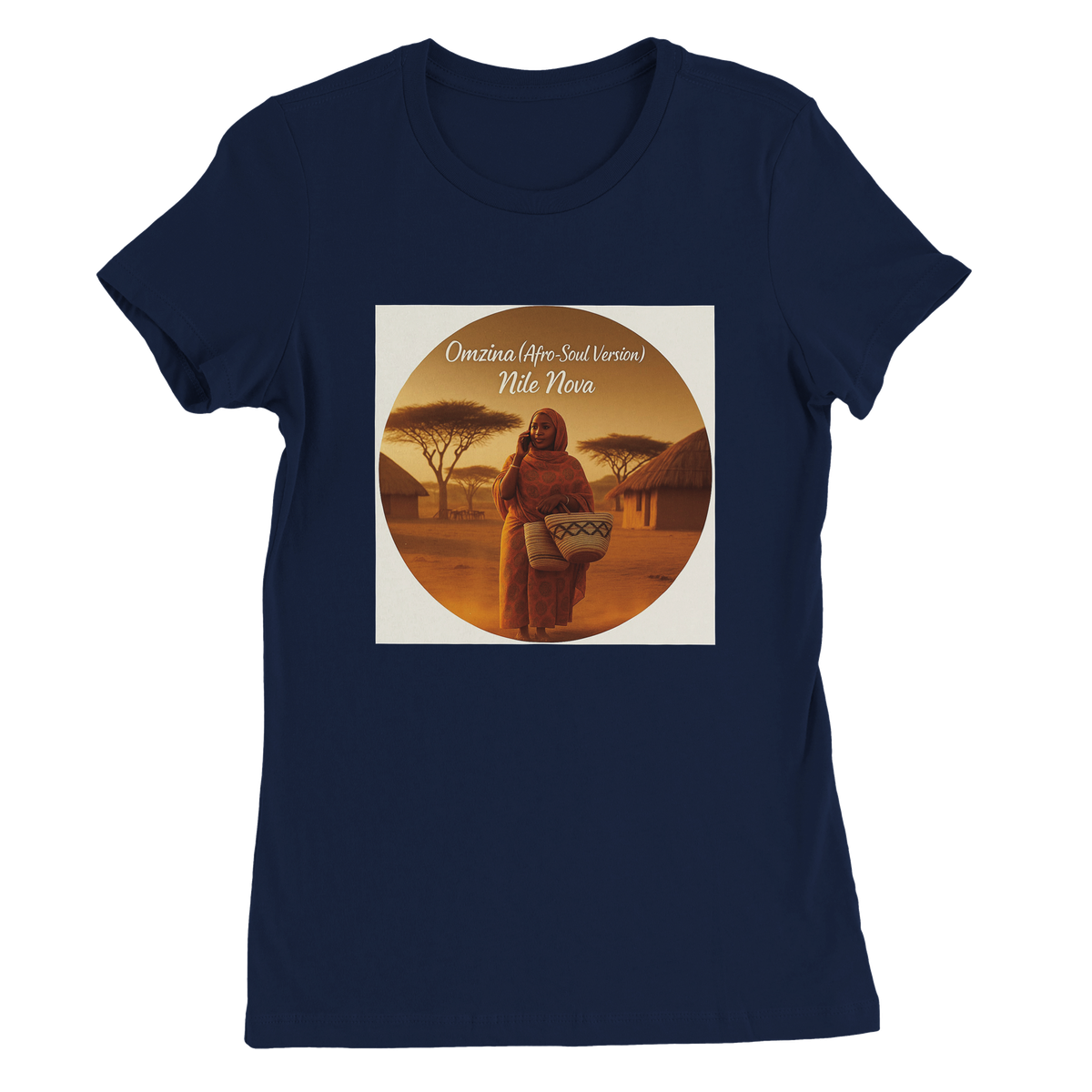 Omzina (Afro-Soul Version) - Women’s Cut T-Shirt