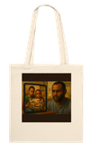 عبر الشاشة الباهتة - Tote bag