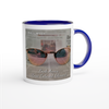Look Away (Rose Colored Glasses) - Ceramic Mug