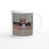 Look Away (Rose Colored Glasses) - Ceramic Mug