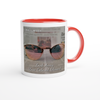 Look Away (Rose Colored Glasses) - Ceramic Mug