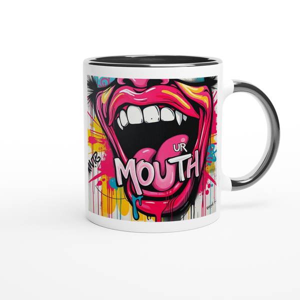 Run Your Mouth (feat. solokips & SKATEBOARDDREEK) - Ceramic Mug