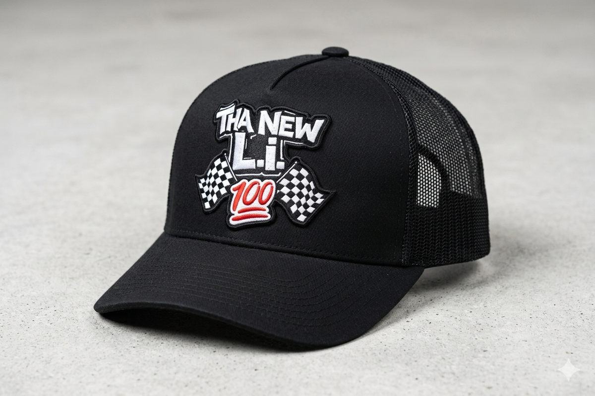 Tha New Li Trucker Hat (Black)
