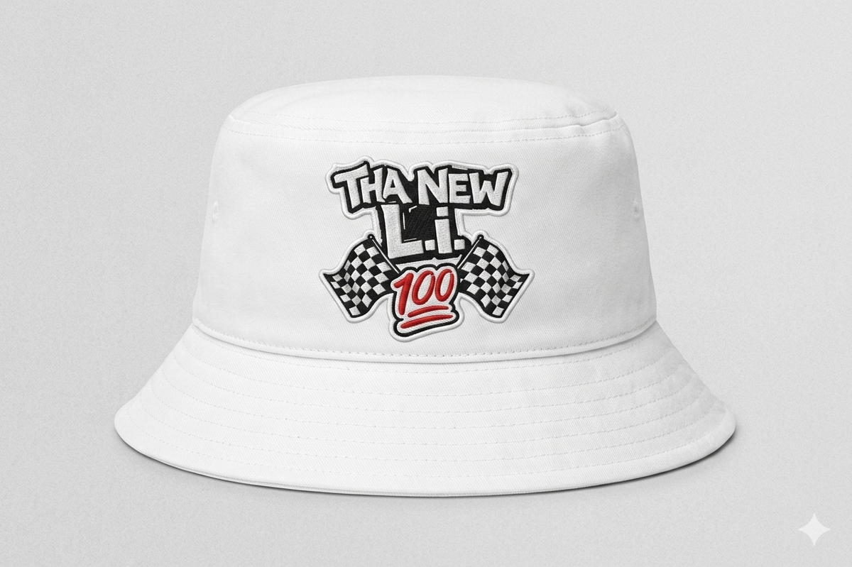 Tha New L.I. Bucket  Hat (white)