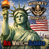 Red, White, and Scarred by Whiskey Brawlers