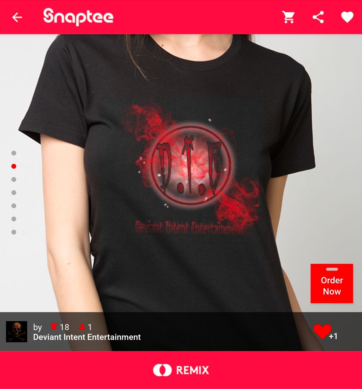 D.I.E. Official T-Shirt