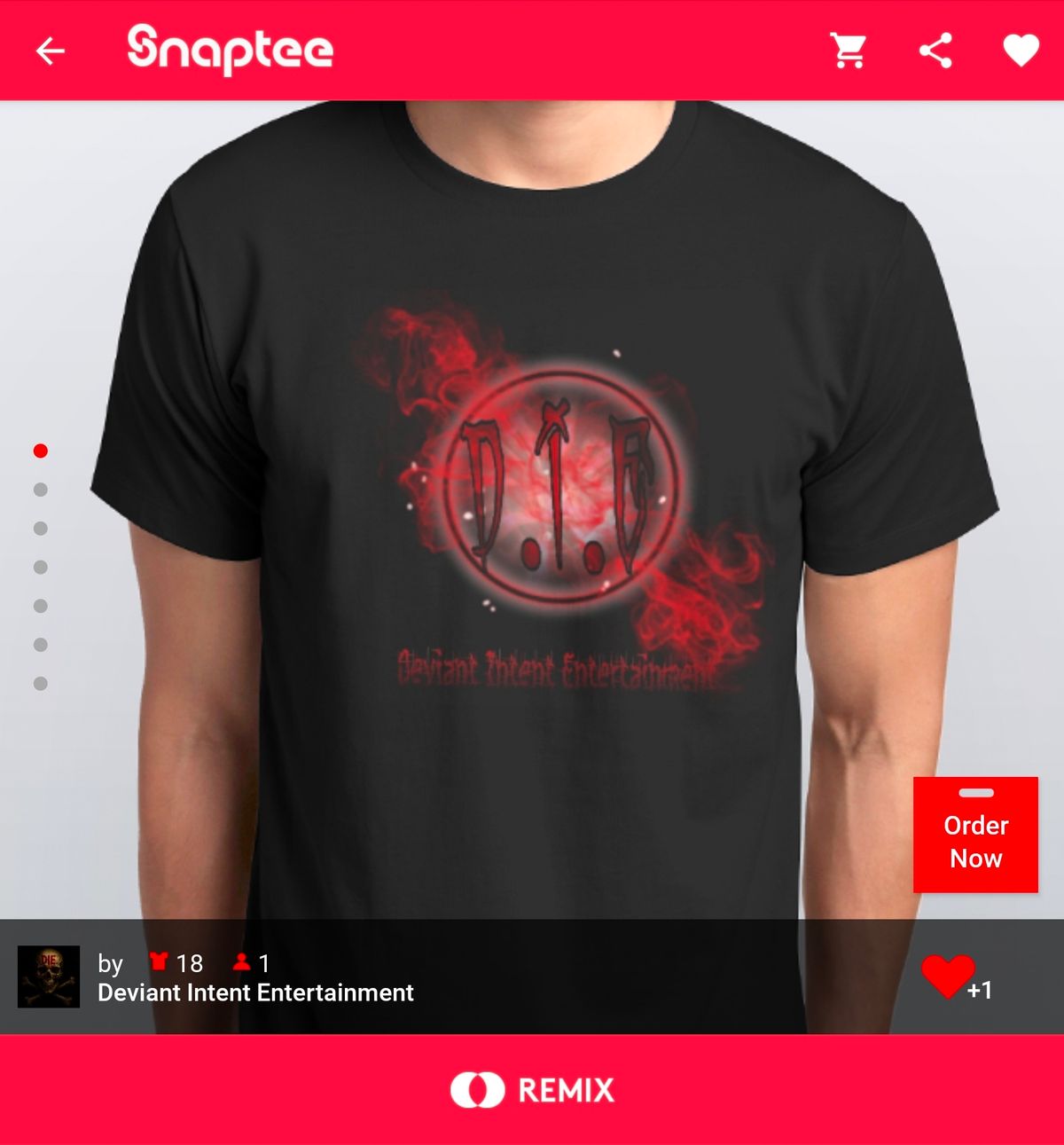D.I.E. Official T-Shirt 