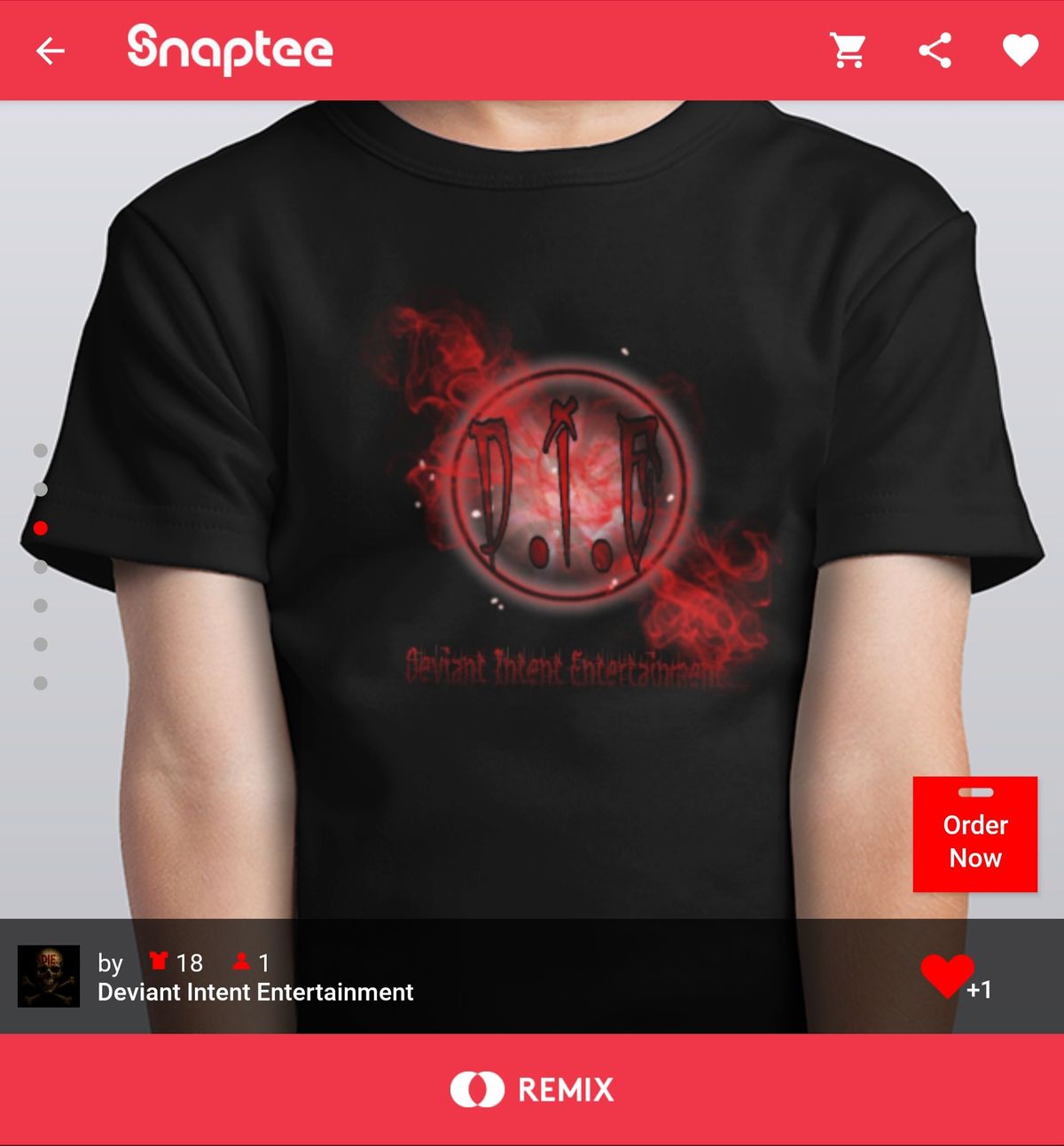 D.I.E. Official T-Shirt 