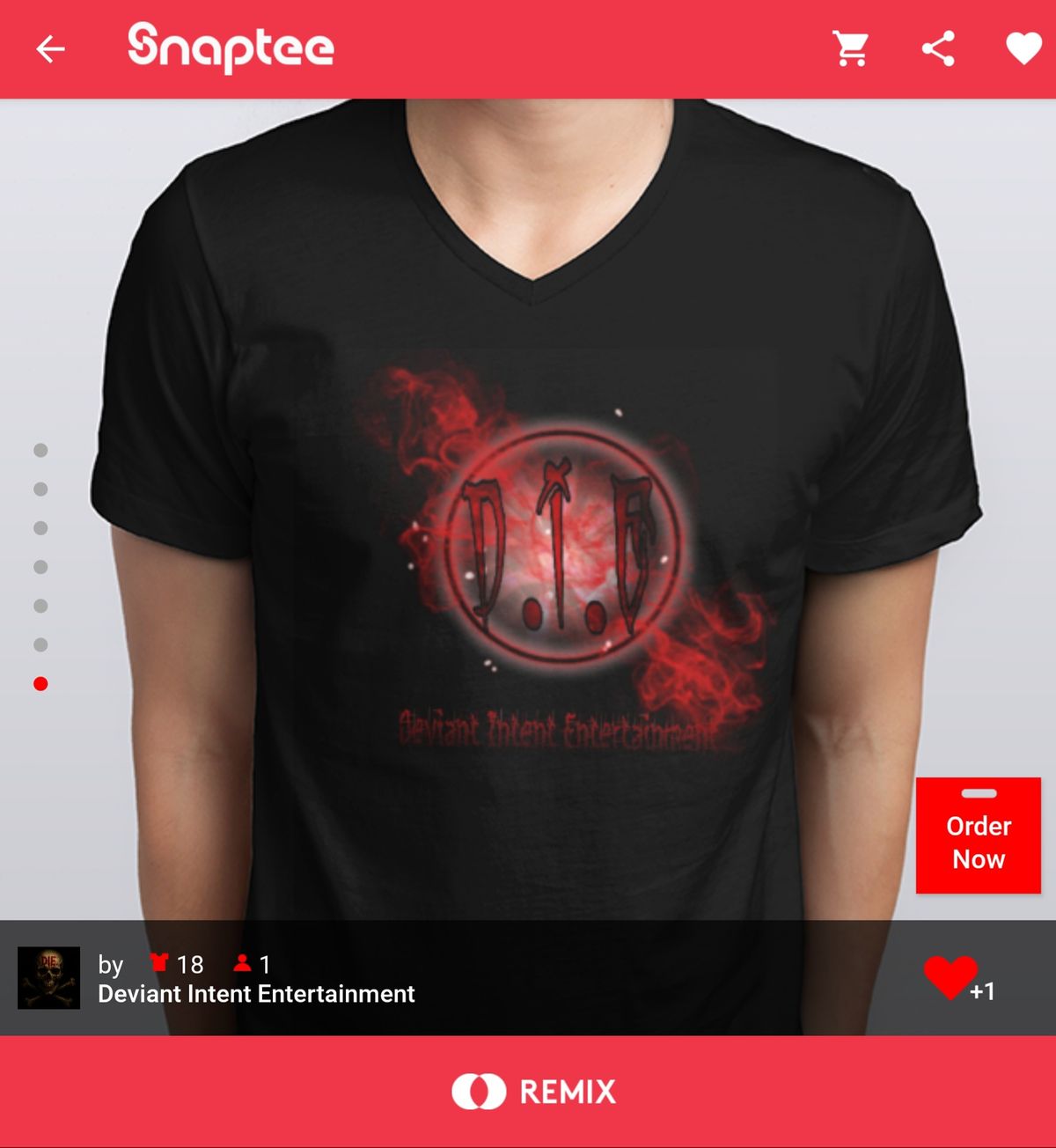 D.I.E. Official T-Shirt