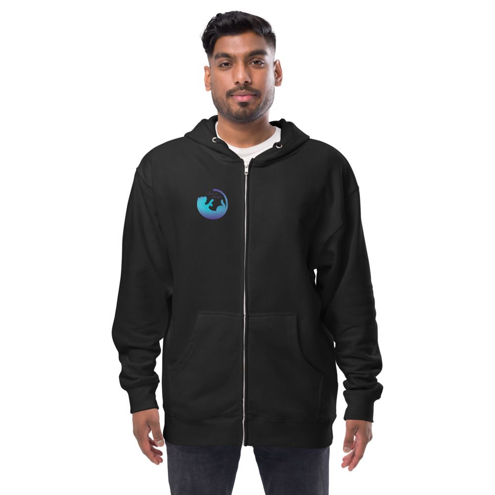 Raven Unisex Fleece Zip Up Hoodie | Independent Trading Co. SS4500Z