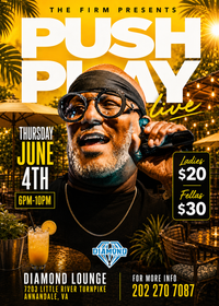 PUSH PLAY LIVE at Diamond Lounge