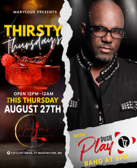 THIRSTY THURSDAY AT MARYLOU’S