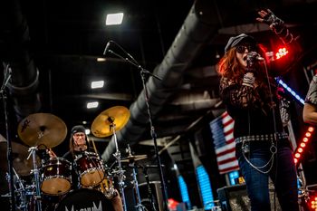 Allie ripping out "Born to Be Wild" after being asked to guest on a song for Bike Week.
