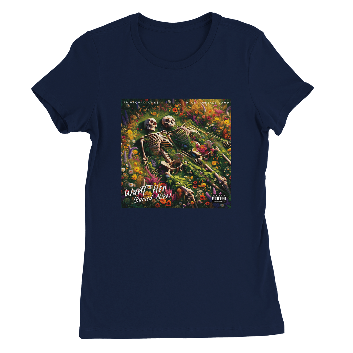 Want Her (Buried Alive) (feat. Fantasy Camp) - Women’s Cut T-Shirt