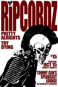 Ripcordz - Having a Riot Tour - 2026