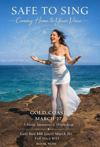 Safe To Sing - Healing The Nervous System Through The Voice 