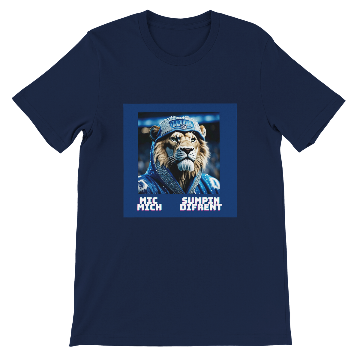 sumpin difrent (Detroit Lions Stadium Mix) - Unisex T-Shirt