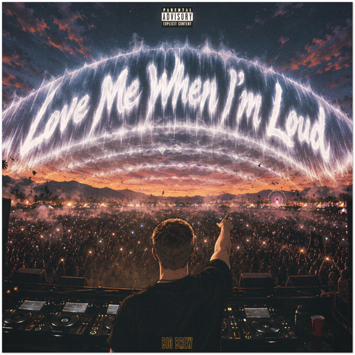Love Me When I'm Loud (a Mixtape) - Fine Art Poster