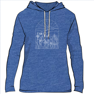  Unisex RecycledSoft Hooded Long Sleeve T-Shirt