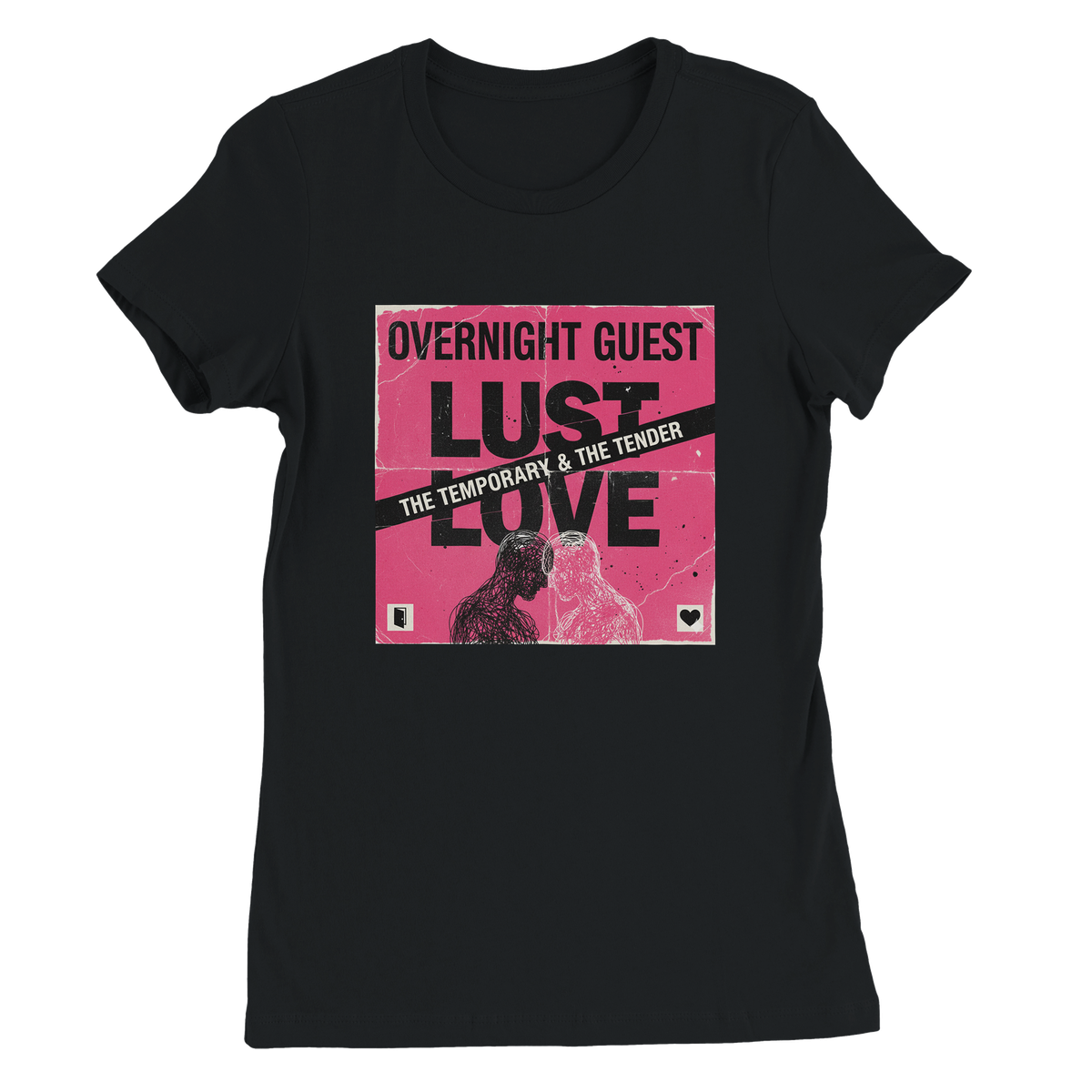 Overnight Guest - Women’s Cut T-Shirt