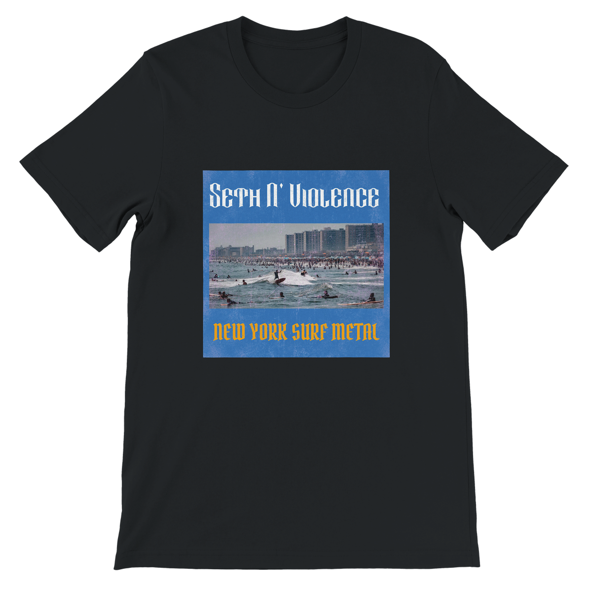 New York Surf Metal - Unisex T-Shirt