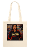 80000 (Matthew 26:53 AMPC) - Tote bag