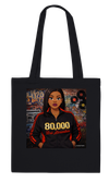 80000 (Matthew 26:53 AMPC) - Tote bag