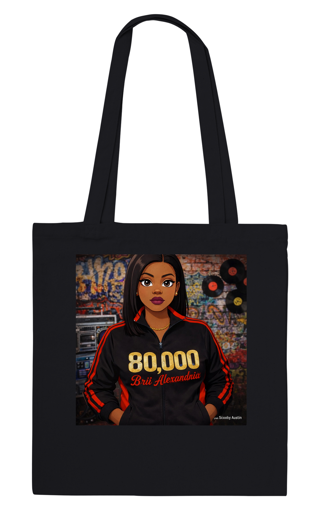 80000 (Matthew 26:53 AMPC) - Tote bag