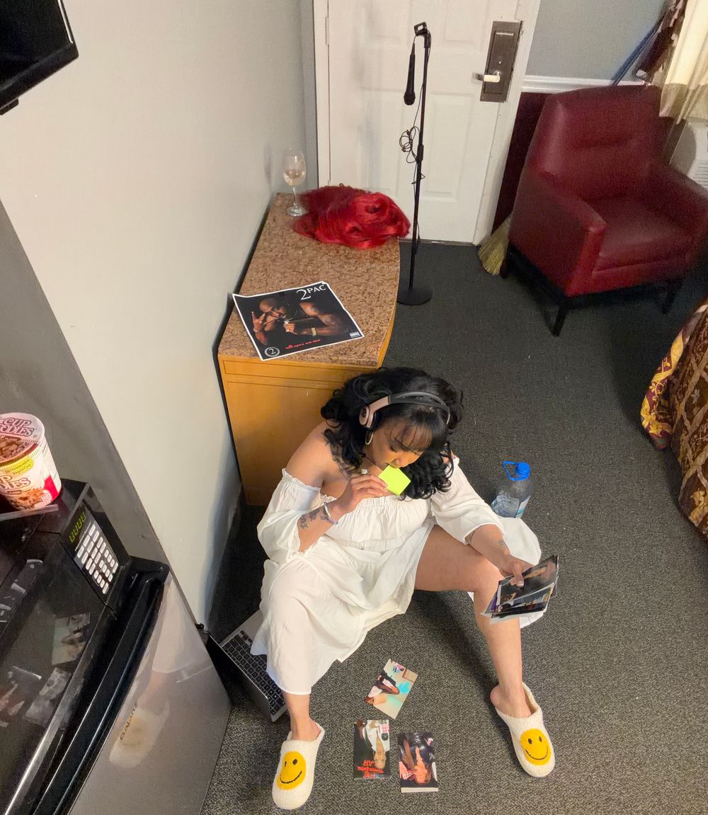 daniinyamind creating RAPPER EATER LAB