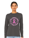 Tony Marques Band Pink Ribbon “Cancer Awareness” Unisex Long Sleeve T-Shirts 