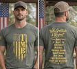 “New Item” TMB Army Green / With Gratitude & Respect Unsiex T-Shirt
