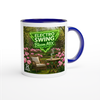 Sittin in the Garden (Electro swing Bloom MIX) - Ceramic Mug