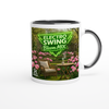 Sittin in the Garden (Electro swing Bloom MIX) - Ceramic Mug