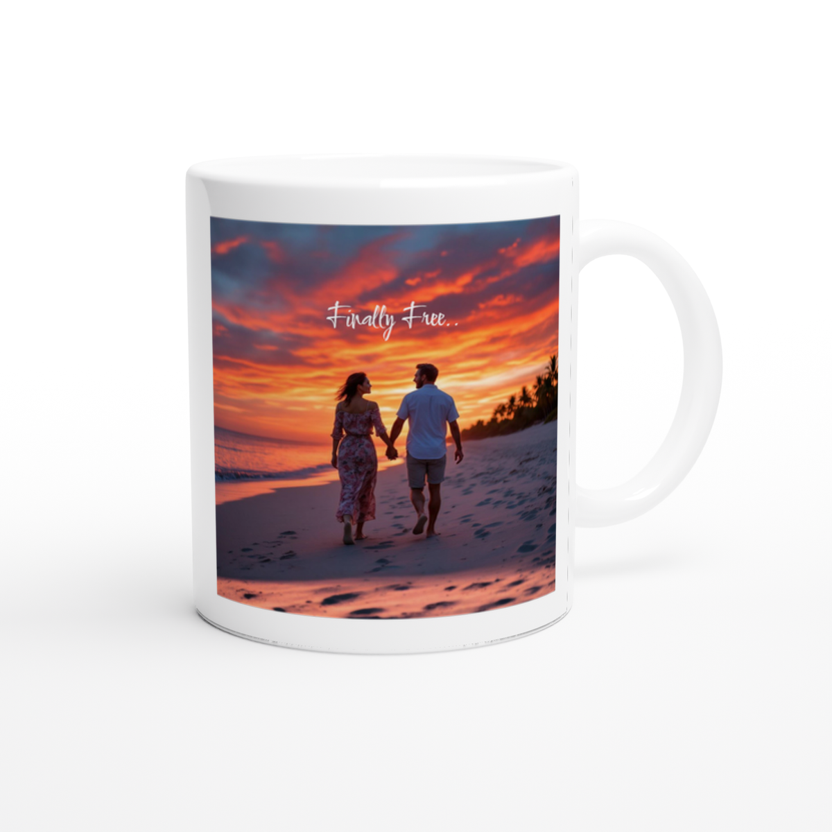 Finally Free - Ceramic Mug