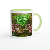 Sittin in the Garden (Electro swing Bloom MIX) - Ceramic Mug