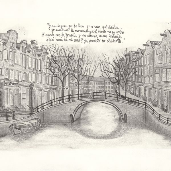 Lámina "Ámsterdam" | Numerada y firmada.