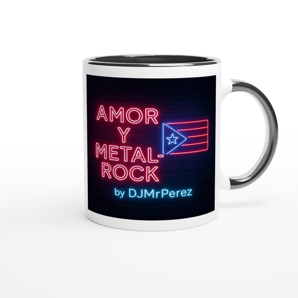 Amor y Metal Rock Mug