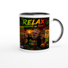 Relax, Breathe and Dance - Ceramic Mug