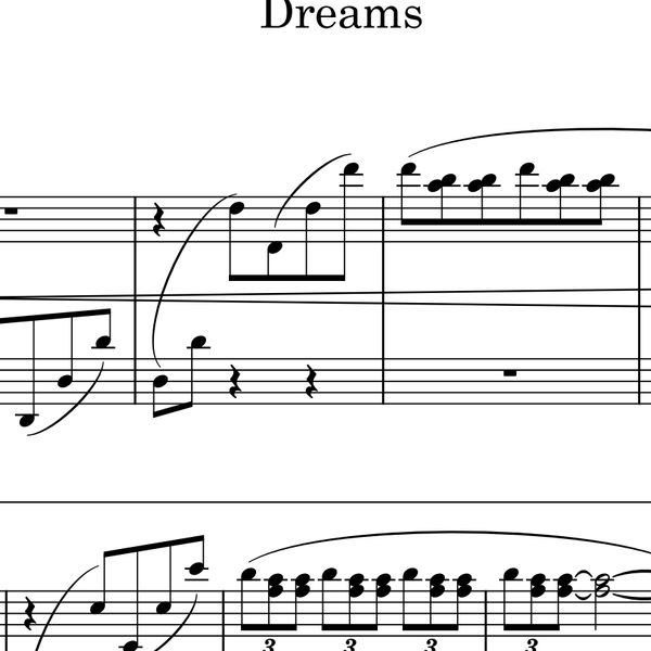 Dreams (solo piano)