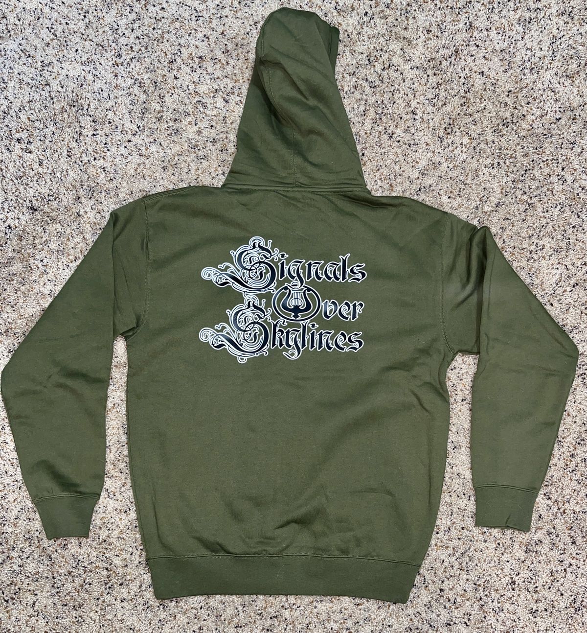 HOODIE ZIP - Olive